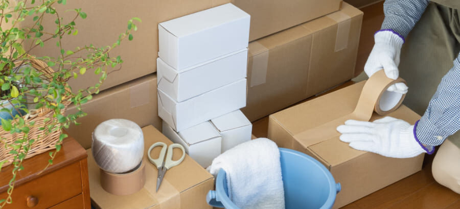 引っ越し準備